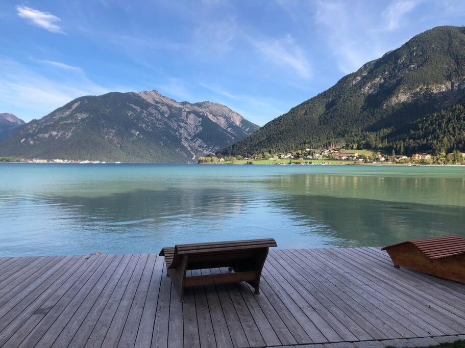 Urban Mountain Chalet With Lake View Maurach  Exterior photo